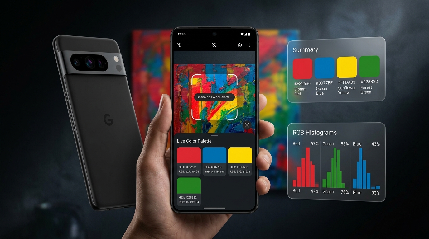 Image Color Summarizer Pro on Google Pixel
