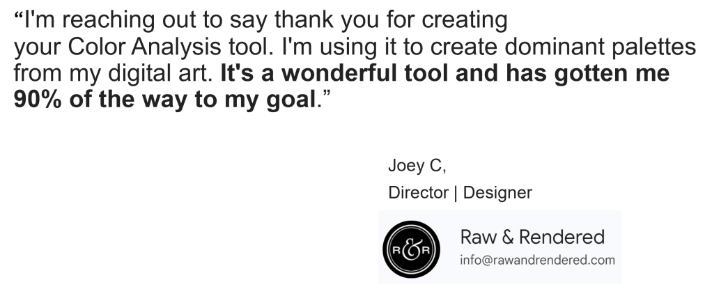 Raw & Rendered Studio Logo